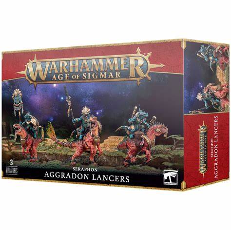 WARHAMMER AGE OF SIGMAR SERAPHON AGGRADON LANCERS
