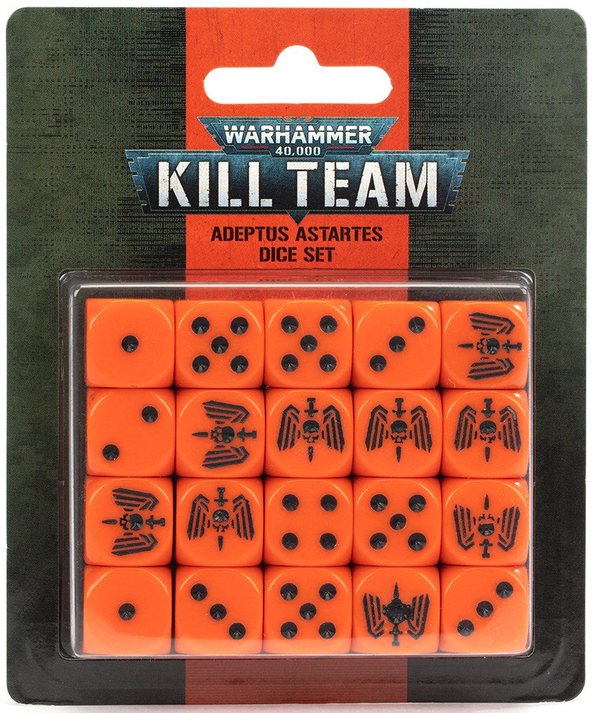 WARHAMMER KILL TEAM ADEPTUS ASTARTES DICE SET
