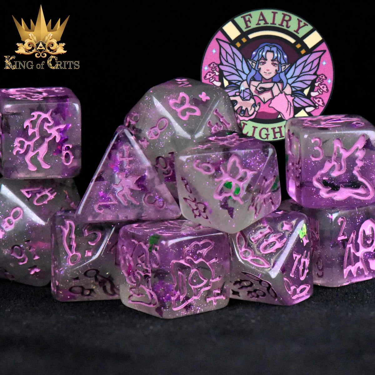 Fairy Flight 11 Dice Set