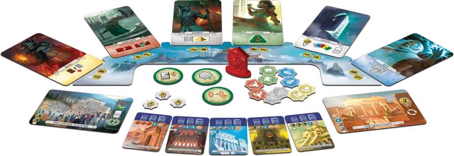 7 Wonders Duel Pantheon