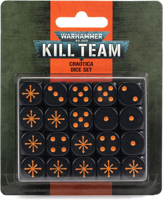 WARHAMMER KILL TEAM CHAOTICA DICE SET