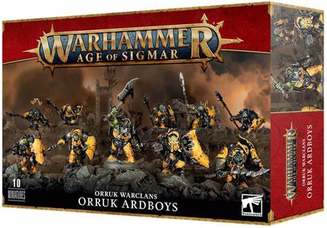 WARHAMMER AGE OF SIGMAR ORRUK ARDBOYS