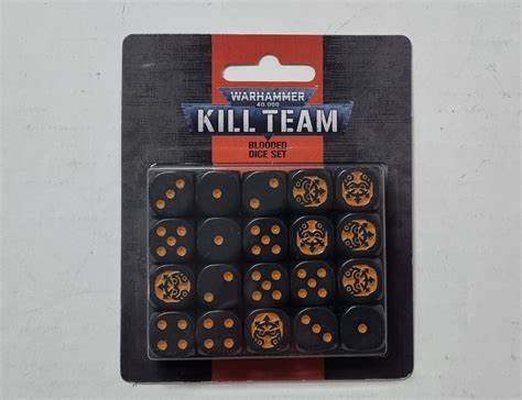 WARHAMMER KILL TEAM BLOODED DICE SET