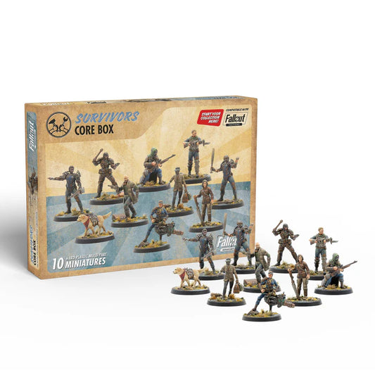 Fallout Factions: Wasteland Survivors Core Box (Plastic)