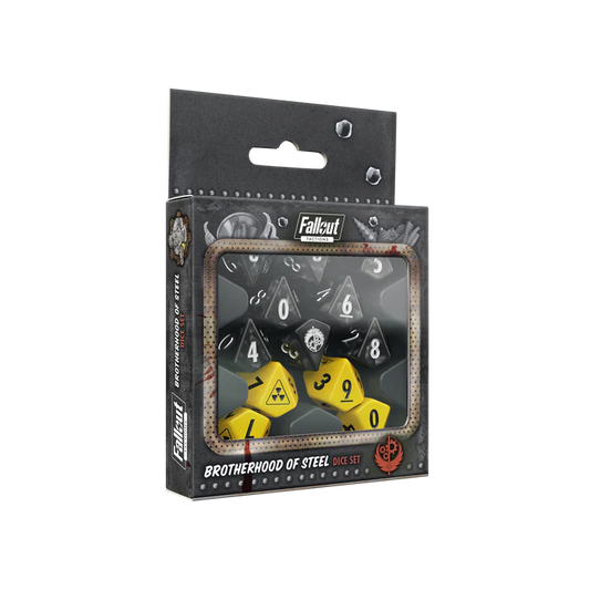 Fallout Factions: Dice Set - Brotherhood of Steel