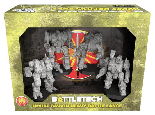 Battletech: House Davion Heavy Battle Lance